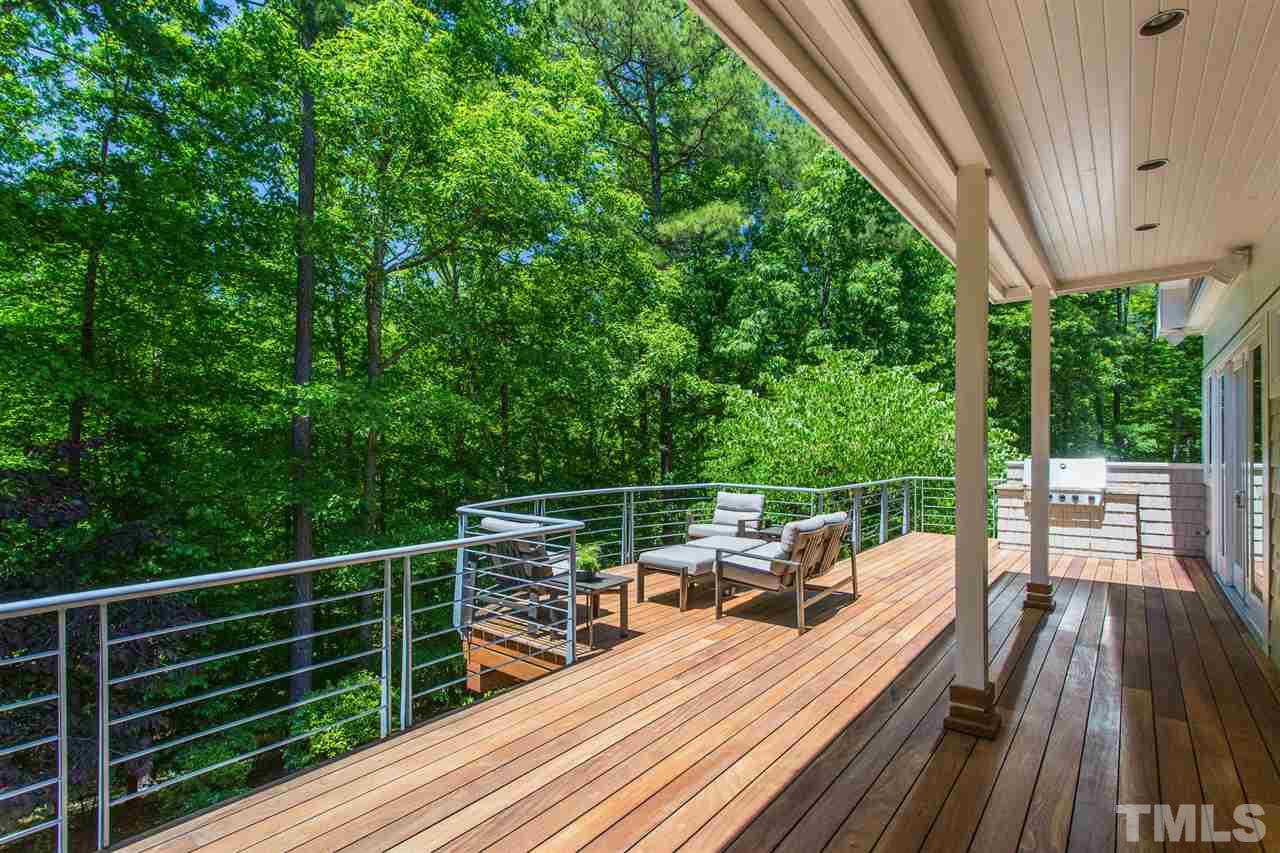 1117 Baslow Brook Court Raleigh, NC 27614 - Photo 30 of 30 a view of balcony with deck and wooden floor