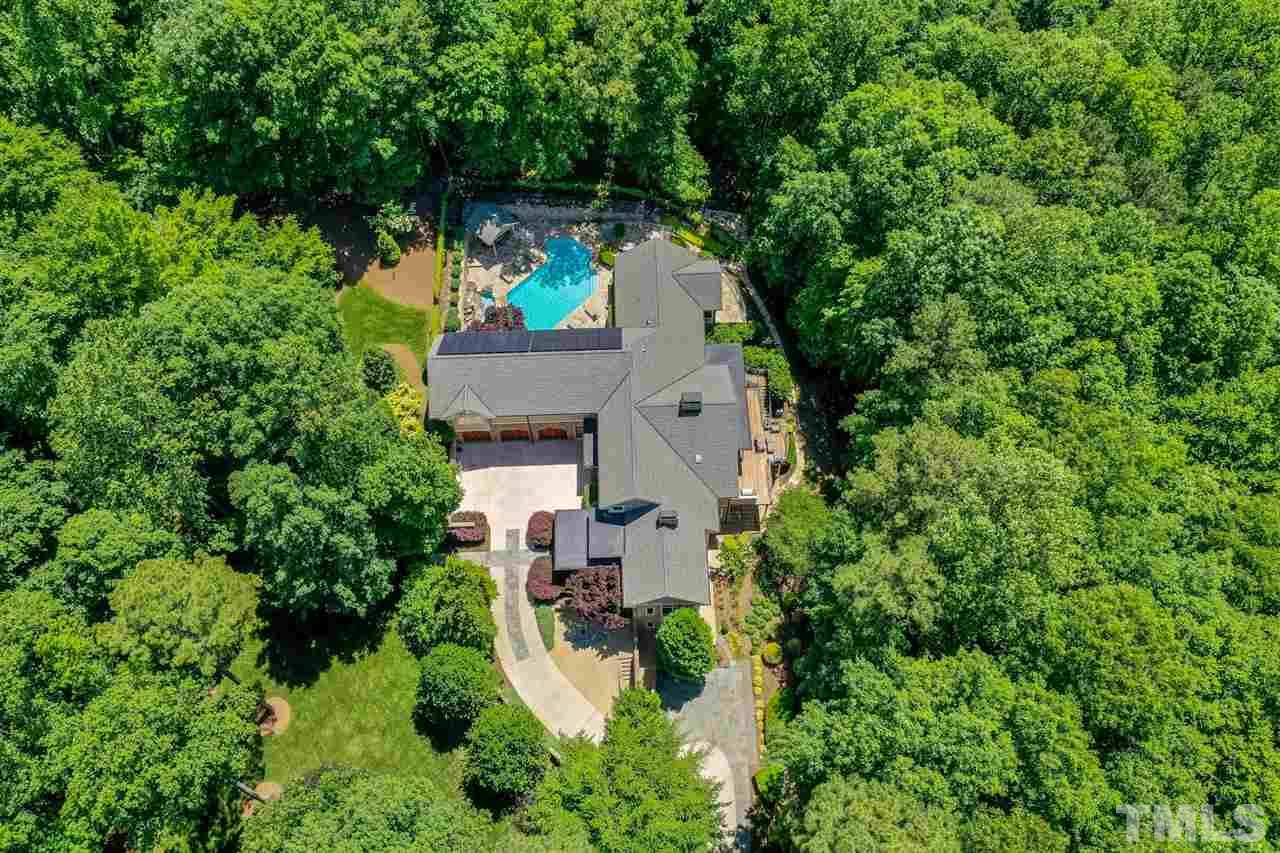 1117 Baslow Brook Court Raleigh, NC 27614 - Photo 4 of 30 an aerial view of a house with a yard basket ball court and outdoor seating