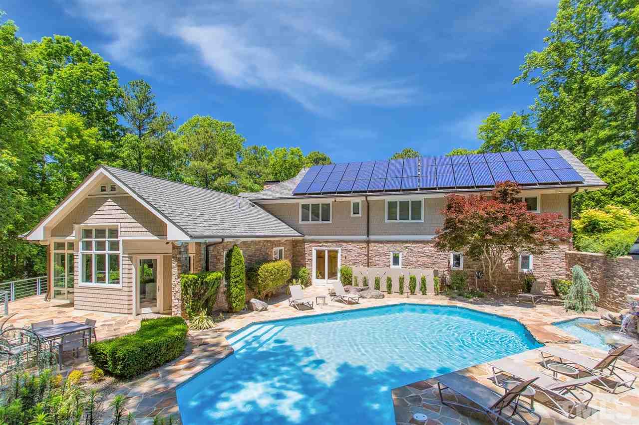 1117 Baslow Brook Court Raleigh, NC 27614 - Photo 5 of 30 a front view of a house with garden