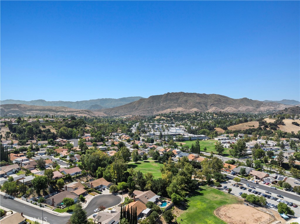 28784 Eagleton Street Agoura Hills, CA 91301 - Photo 46 of 48 an aerial view of residential house and green space