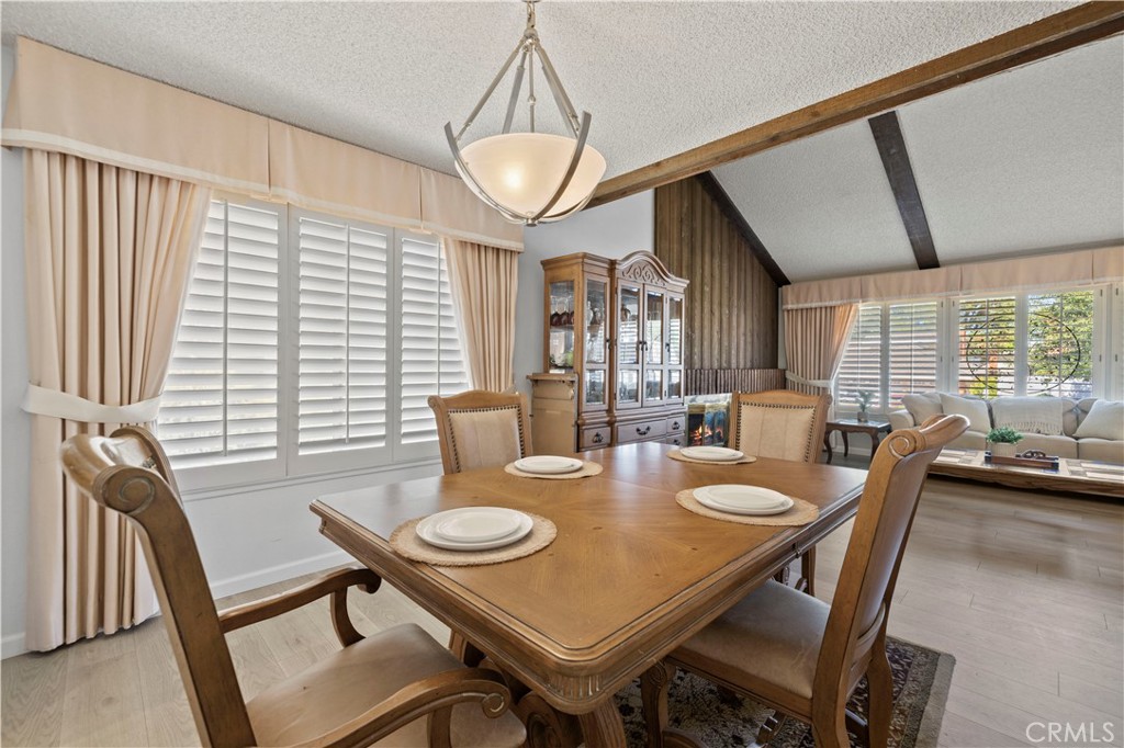 28784 Eagleton Street Agoura Hills, CA 91301 - Photo 7 of 48 a view of a dining room with furniture window and wooden floor