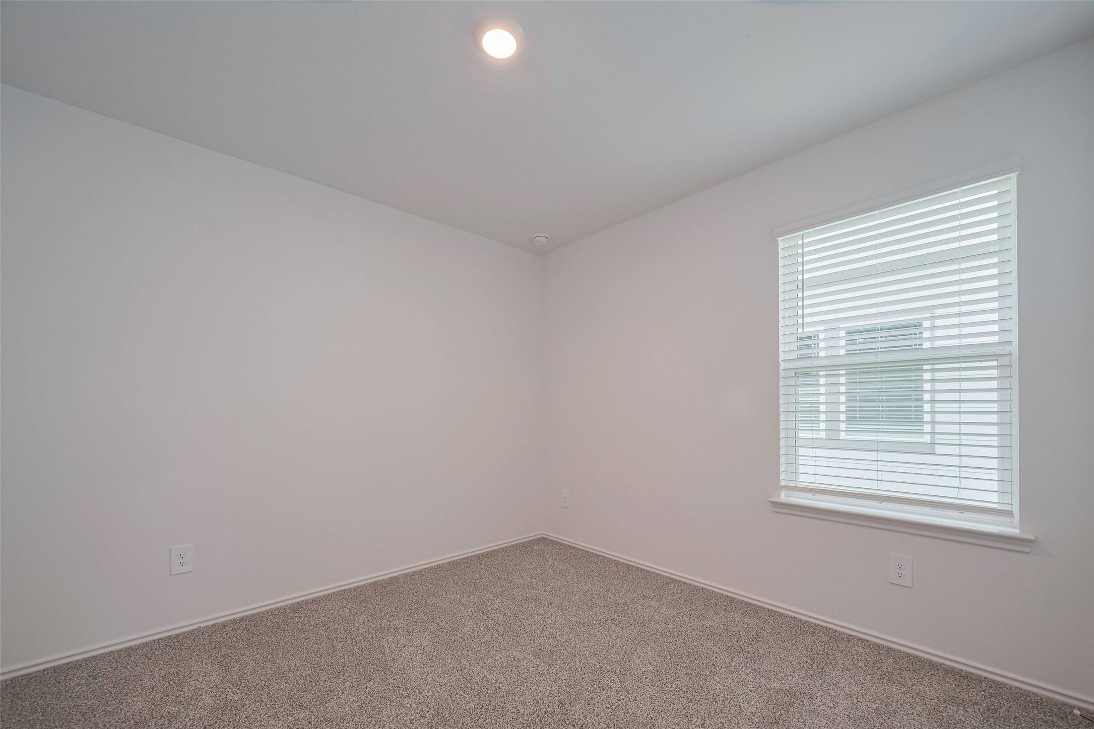 30842 Brightwell Bend Fulshear, TX 77441 - Photo 20 of 31 Comfortable secondary bedroom with plush carpeting and a bright window for natural light. A versatile space perfect for guests, kids, or a quiet home office.
