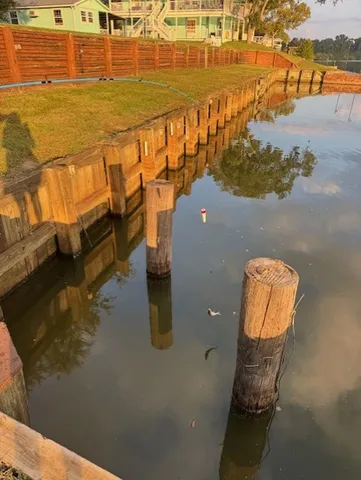 a view of an ocean from a building