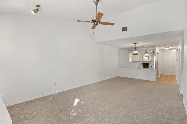 a view of a room with cabinet and view
