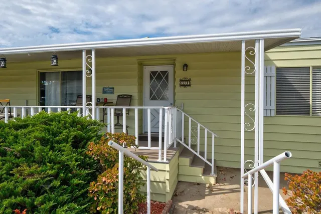 front view of a house with a porch