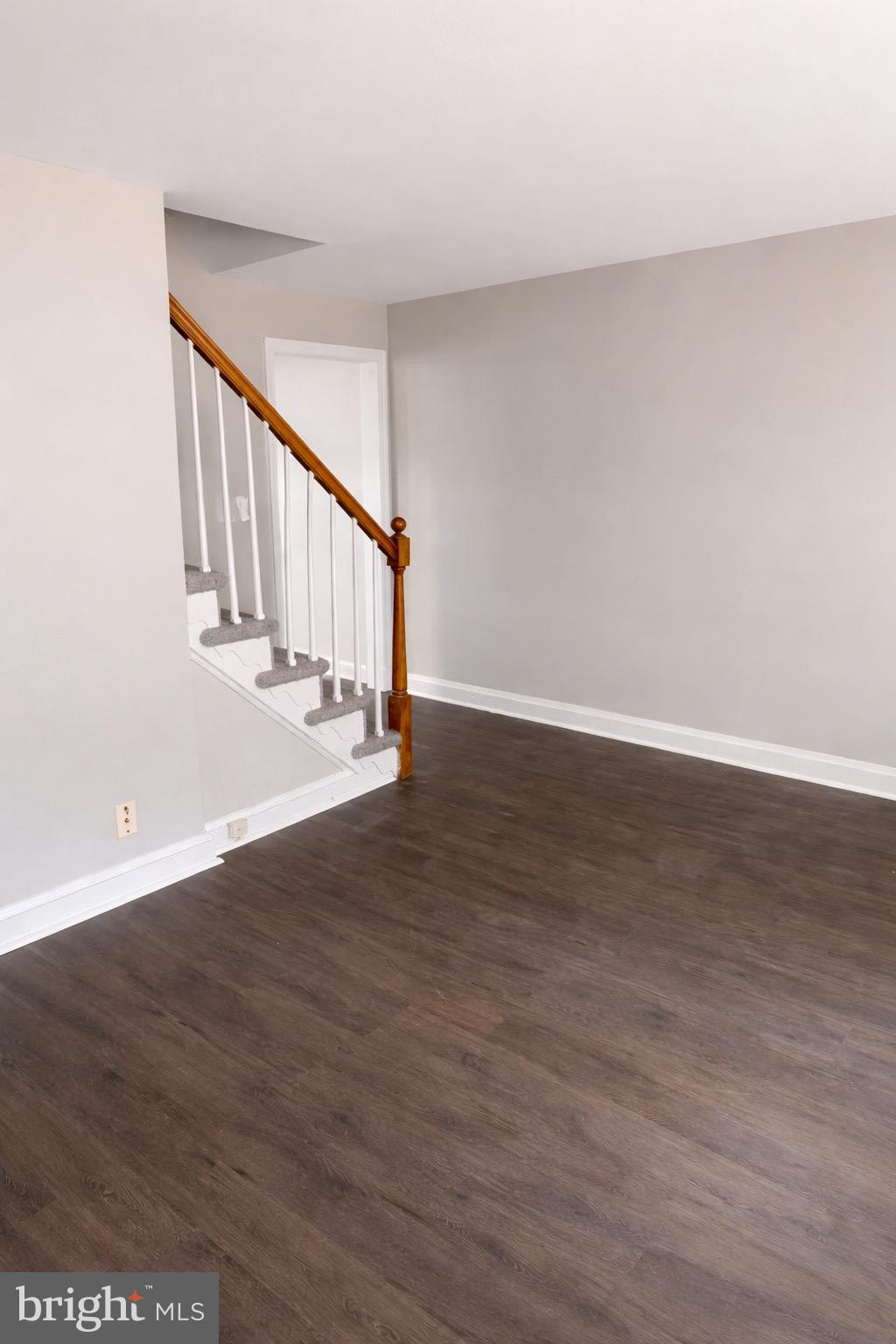 3582 Dudley Avenue Baltimore, MD 21213 - Photo 3 of 12 a view of entryway with wooden floor