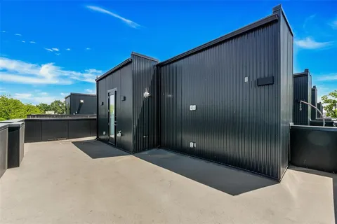 a balcony with a outdoor space