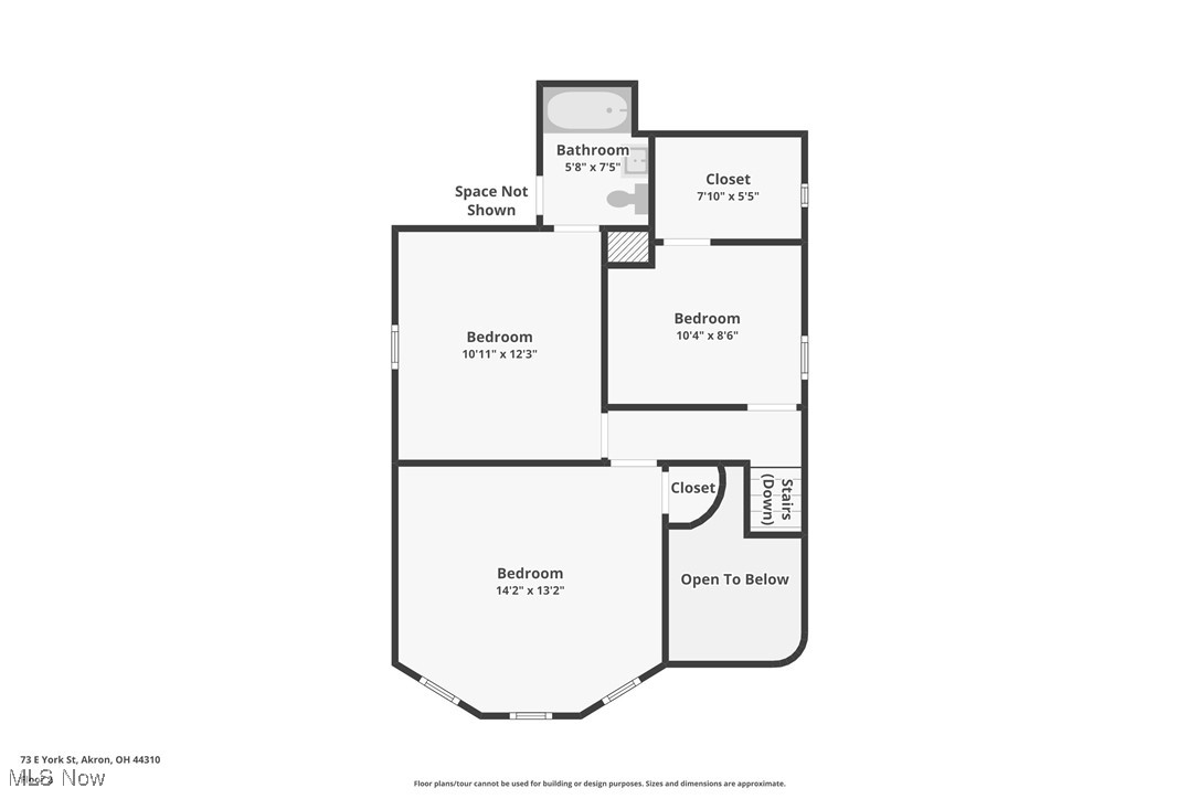 73 East York Street Akron, OH 44310 - Photo 36 of 36 Floor plan