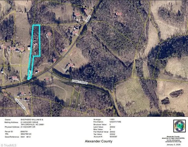 $10,000 | 21 Hickory Drive, Taylorsville, NC 28681