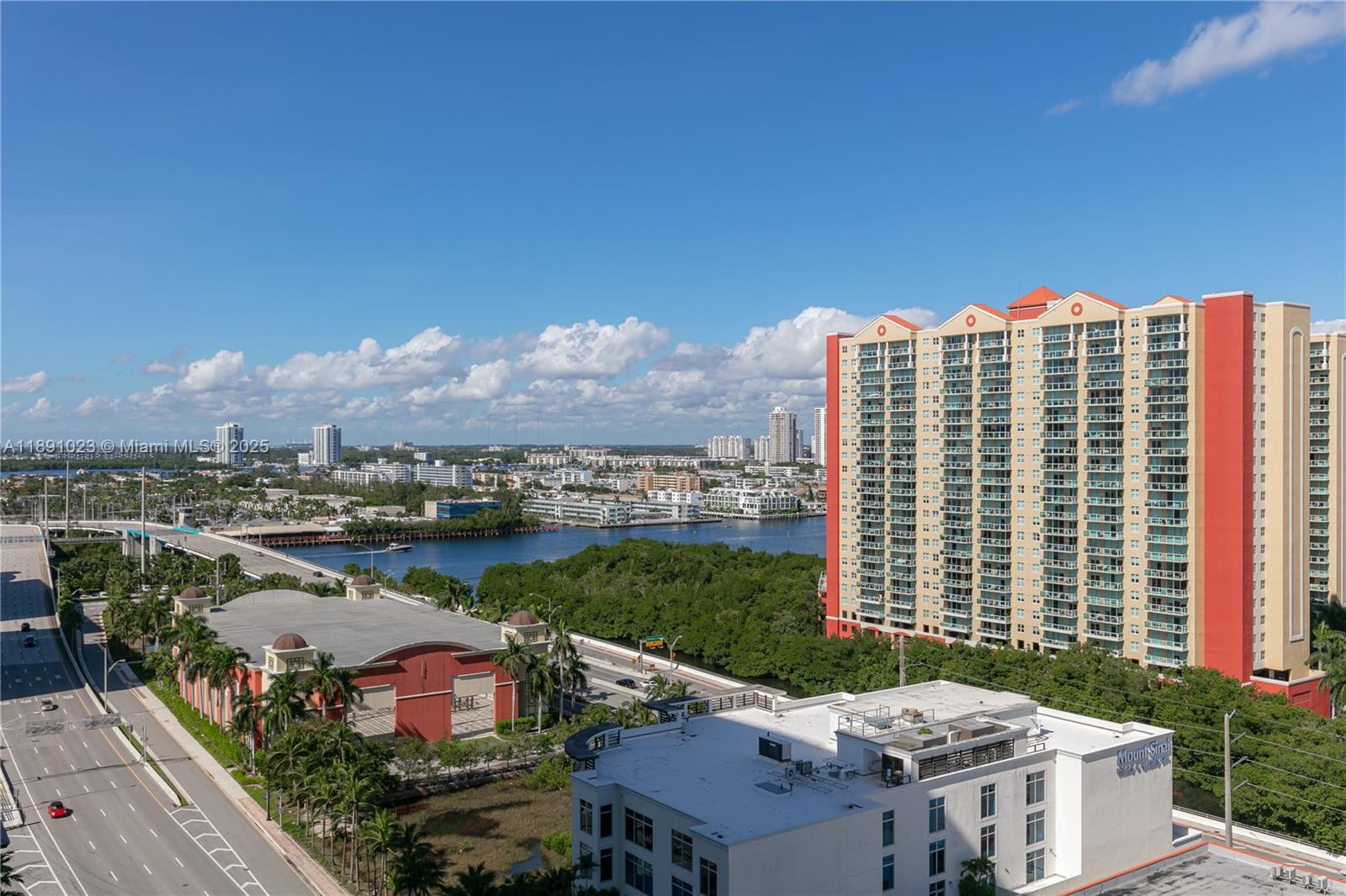 300 Sunny Isles Boulevard, Unit 41607 Sunny Isles Beach, FL 33160 - Photo 66 of 73 a view of a lake with tall buildings