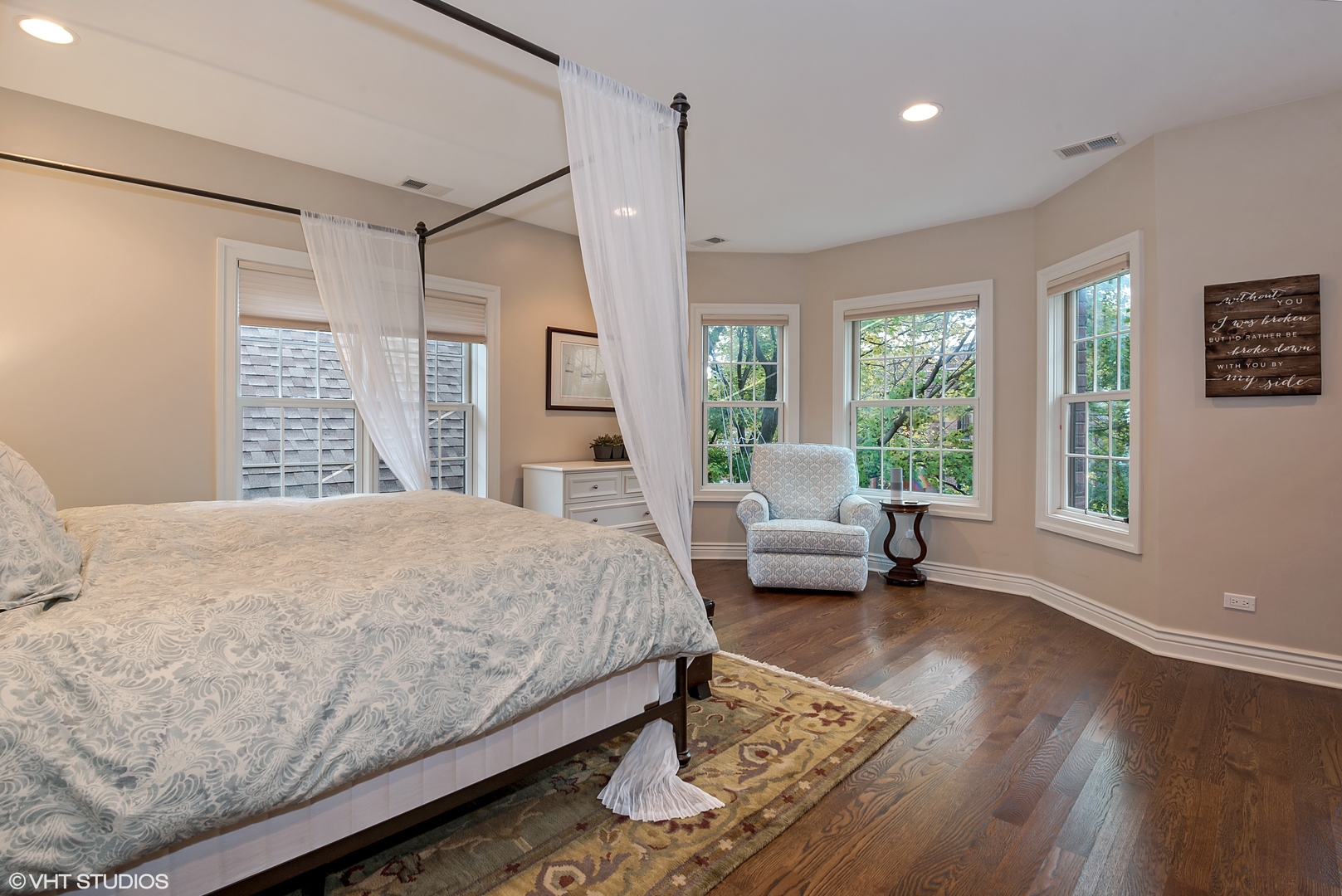 1834 West School Street Chicago, IL 60657 - Photo 12 of 21 a bedroom with a bed couch and a window