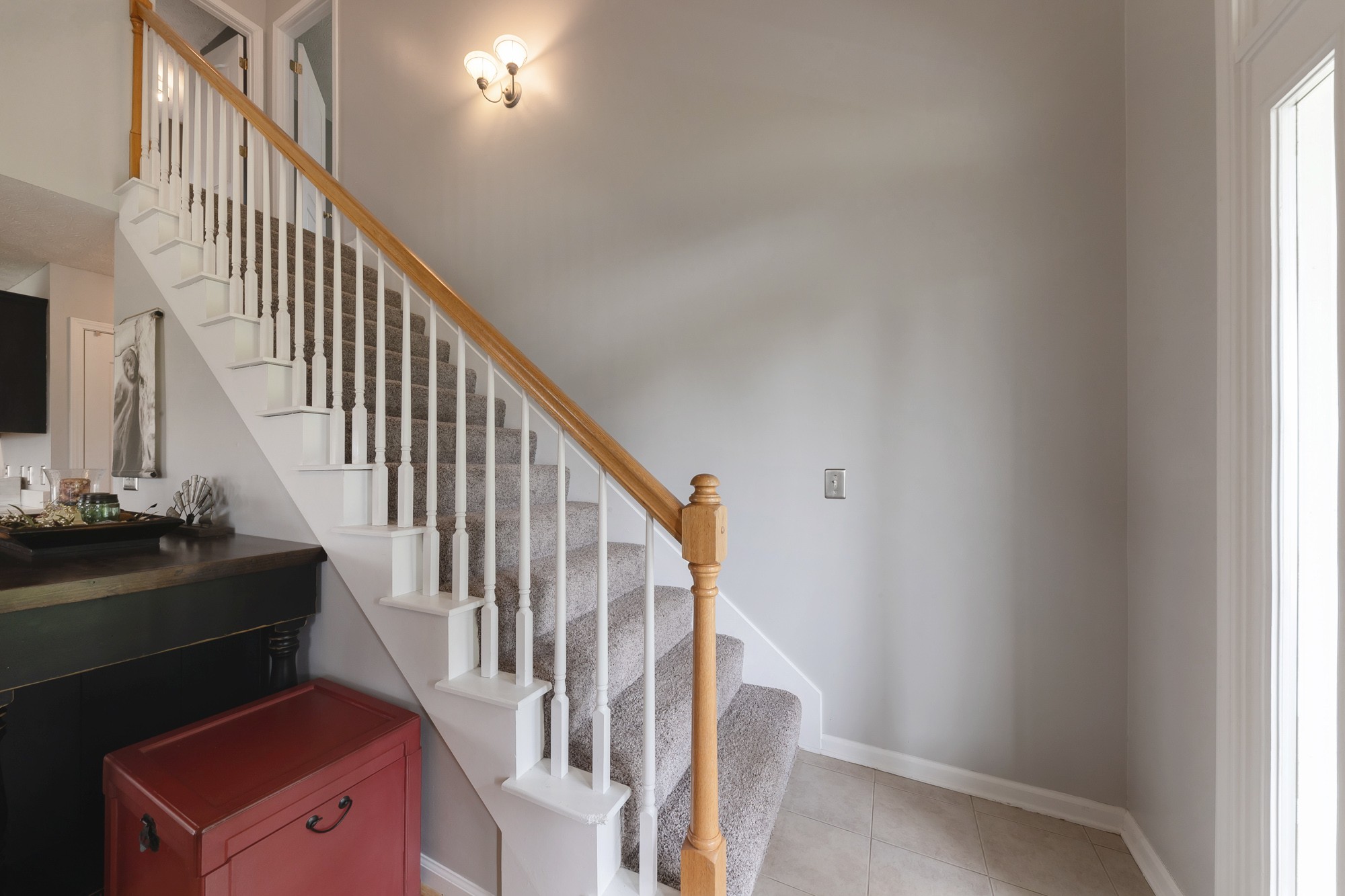 1678 Porter Road Bon Aqua, TN 37025 - Photo 19 of 36 a view of entryway and hall with wooden floor