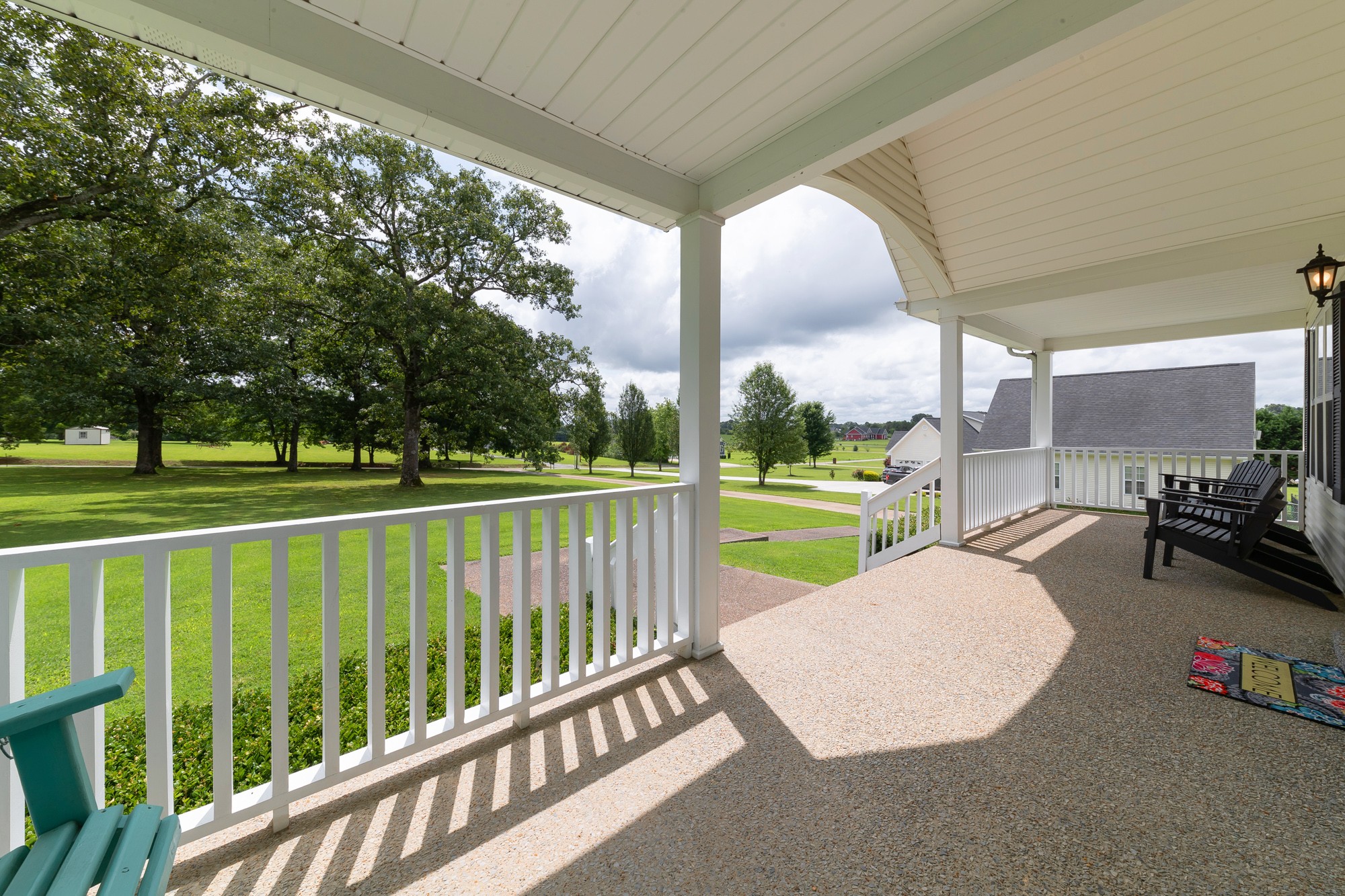 1678 Porter Road Bon Aqua, TN 37025 - Photo 6 of 36 a view of a swimming pool with a patio and a yard