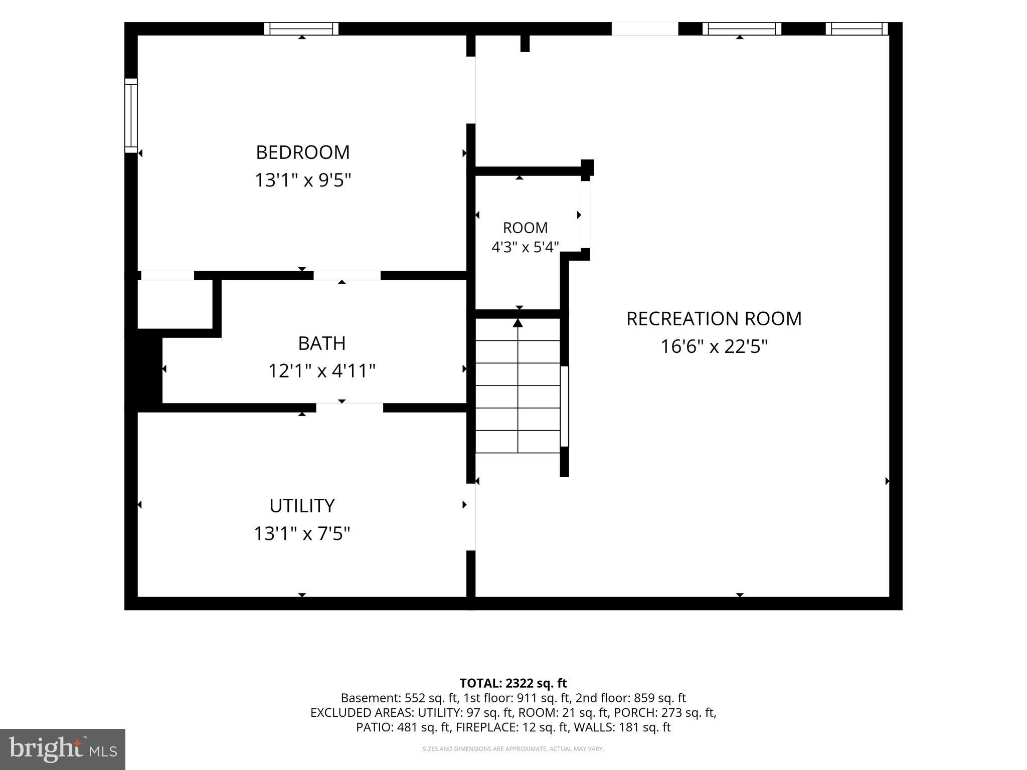 10208 Edgewood Avenue Silver Spring, MD 20901 - Photo 39 of 40 Lower Level floor plan