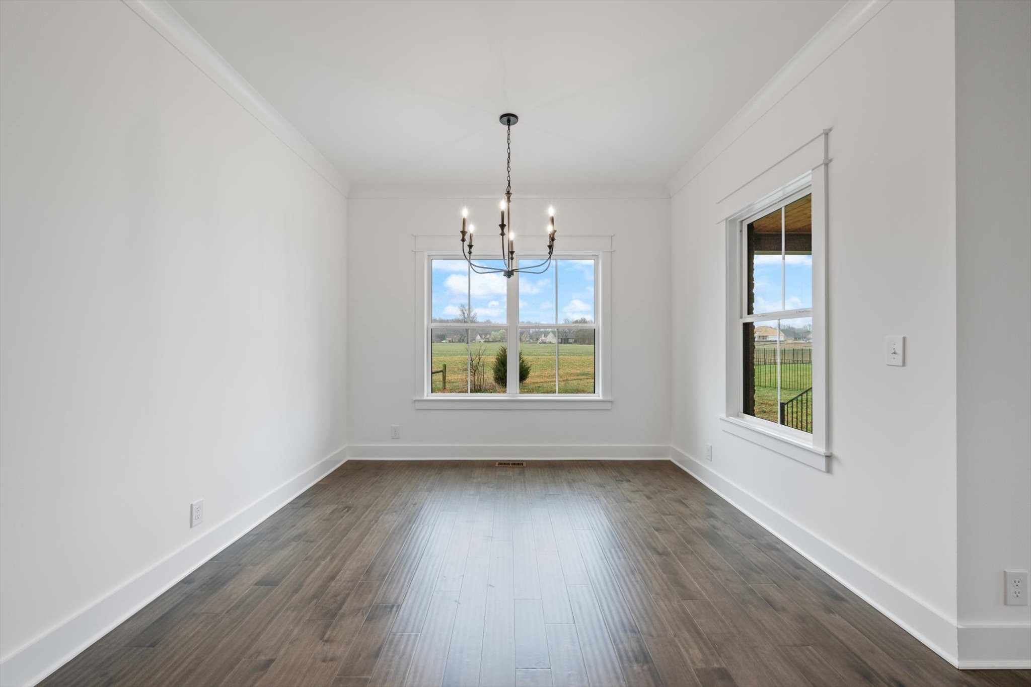 2631 Holly Spring Drive Murfreesboro, TN 37128 - Photo 17 of 33 wooden floor in an empty room with a window