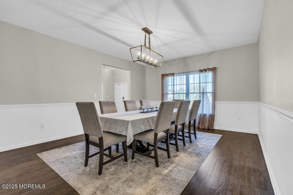 11 Cutter Court Cream Ridge, NJ 08514 - Photo 17 of 87 a view of a dining room with furniture window and wooden floor