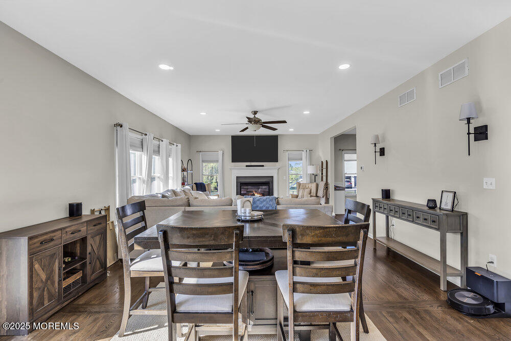 11 Cutter Court Cream Ridge, NJ 08514 - Photo 34 of 87 a view of a dining room with furniture window and wooden floor