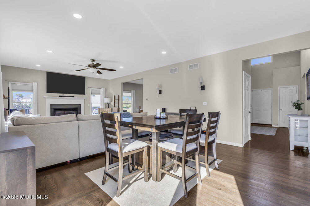 11 Cutter Court Cream Ridge, NJ 08514 - Photo 77 of 87 a view of a dining room with furniture and wooden floor