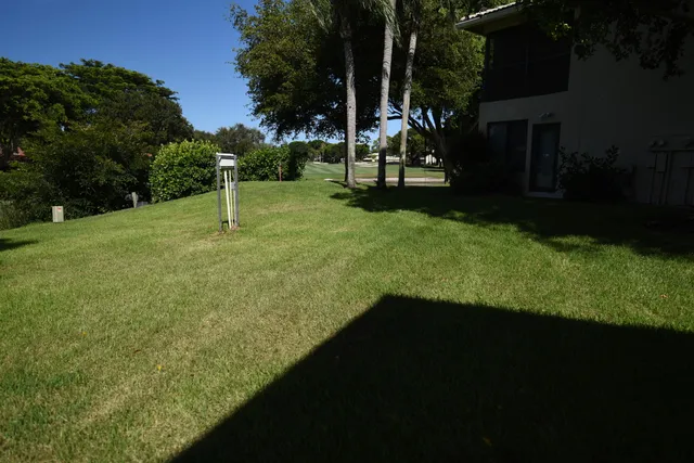 a view of an outdoor space and yard