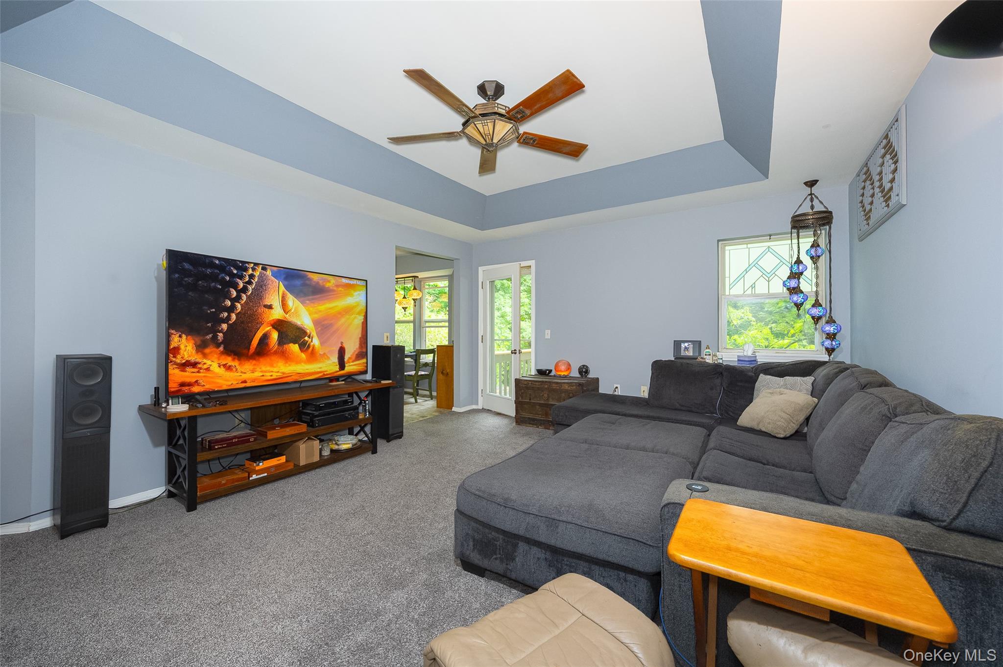 164 Bohl Road Hopewell Junction, NY 12533 - Photo 9 of 30 a living room with furniture and a flat screen tv