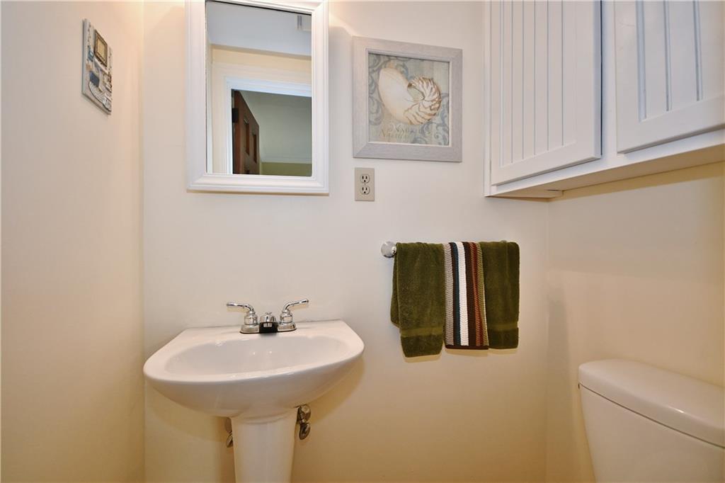1260 Prospect Road Pittsburgh, PA 15227 - Photo 12 of 25 Here is the half bath that is in the main floor master.