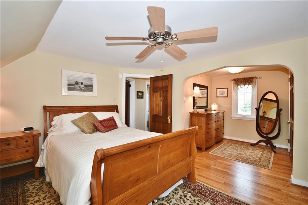 1260 Prospect Road Pittsburgh, PA 15227 - Photo 13 of 25 You may want to use this upstairs bedroom as your master, especially with the extra alcove with plenty of room for a dresser and a large closet.