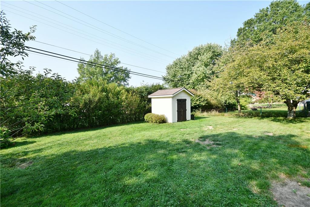 1260 Prospect Road Pittsburgh, PA 15227 - Photo 25 of 25 Best of all the back yard is 100% table top flat! The shed will store your outdoor equipment. Stop by 1260 Prospect Road to check out this immaculate and perfect home before it is gone!!