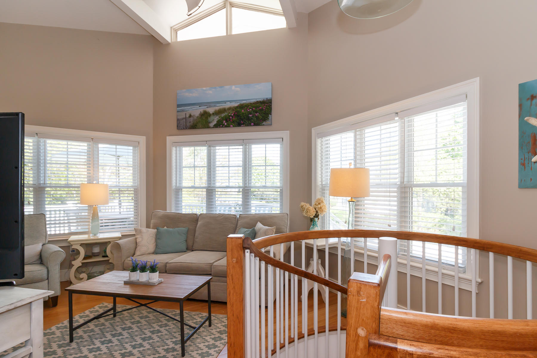 49 Old Shore Road Falmouth, MA 02540 - Photo 15 of 31 a bedroom with furniture and a large window