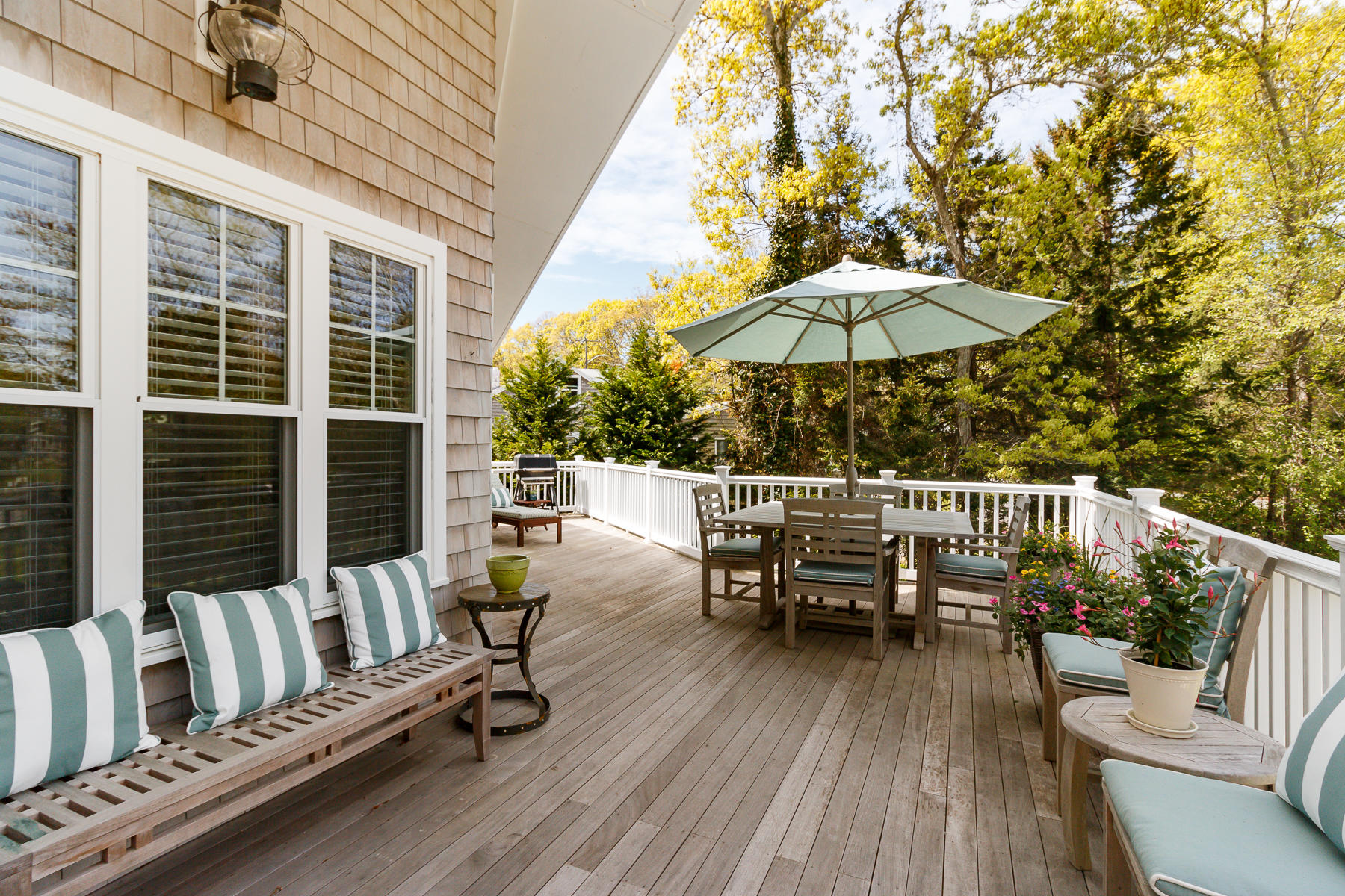 49 Old Shore Road Falmouth, MA 02540 - Photo 6 of 31 a view of balcony with outdoor seating