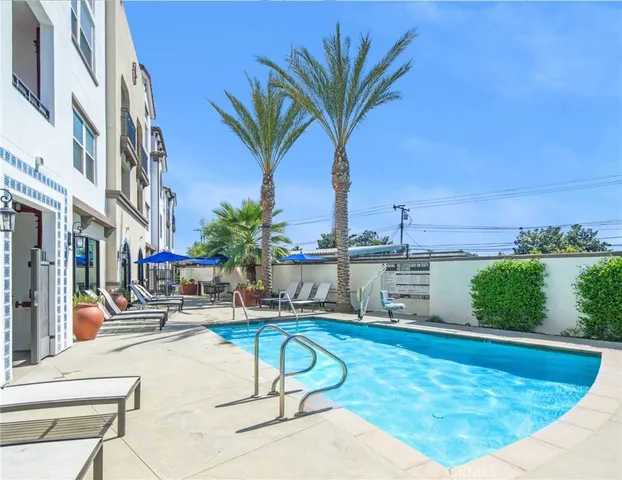 a view of a car parked in garage