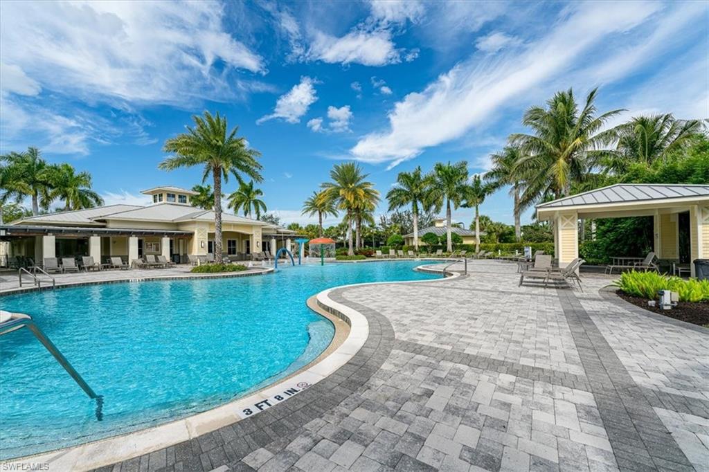 1996 Parson Street Naples, FL 34120 - Photo 44 of 50 Community pool featuring a patio