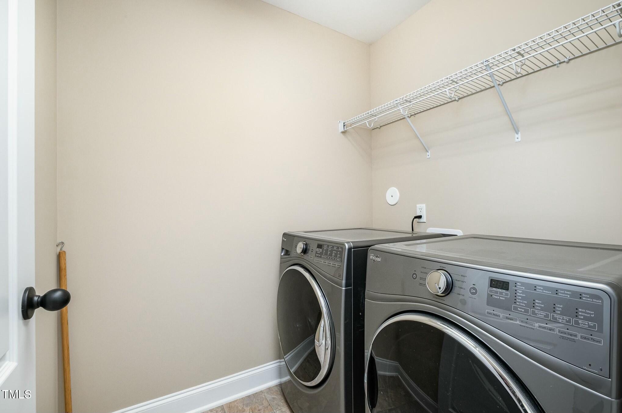 1335 Catch Fly Lane Durham, NC 27713 - Photo 23 of 30 a utility room with dryer and washer