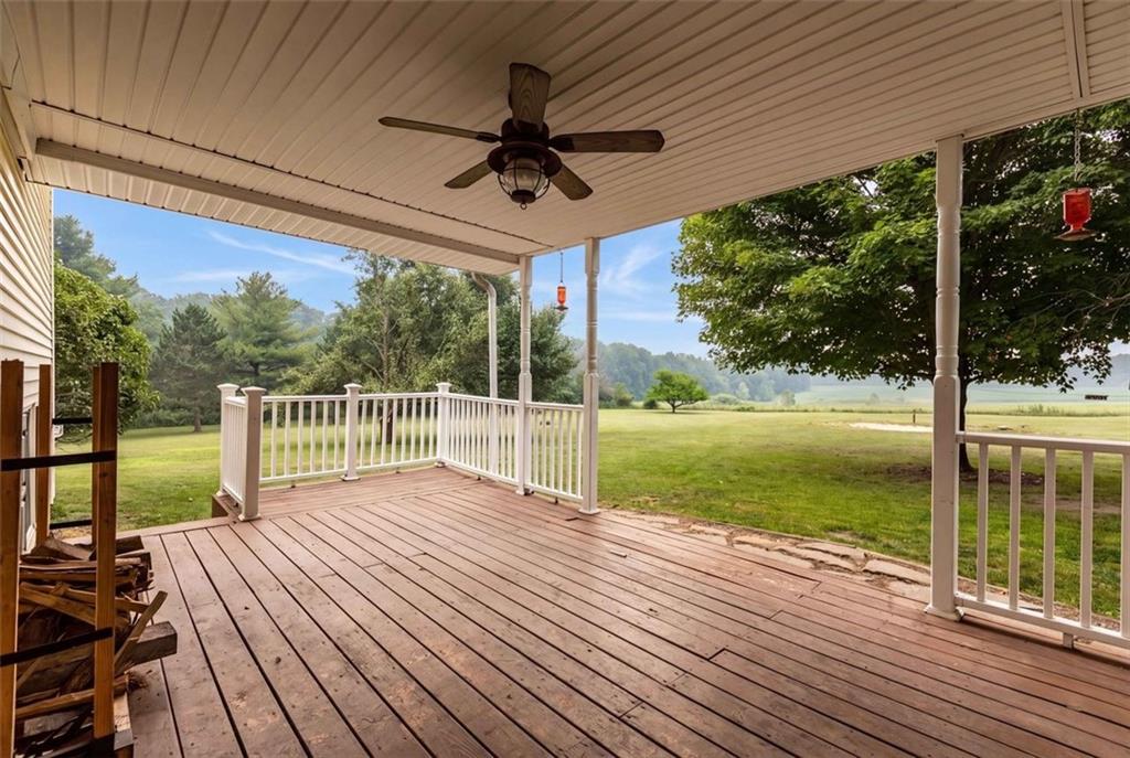 346 Burns Road Slippery Rock, PA 16057 - Photo 12 of 27 a view of a balcony with lake view