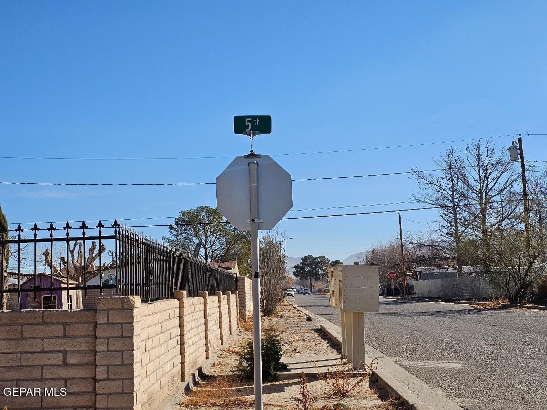 401 South 5th Street Anthony, TX 79821 - Photo 24 of 26 a front view of a house with a yard