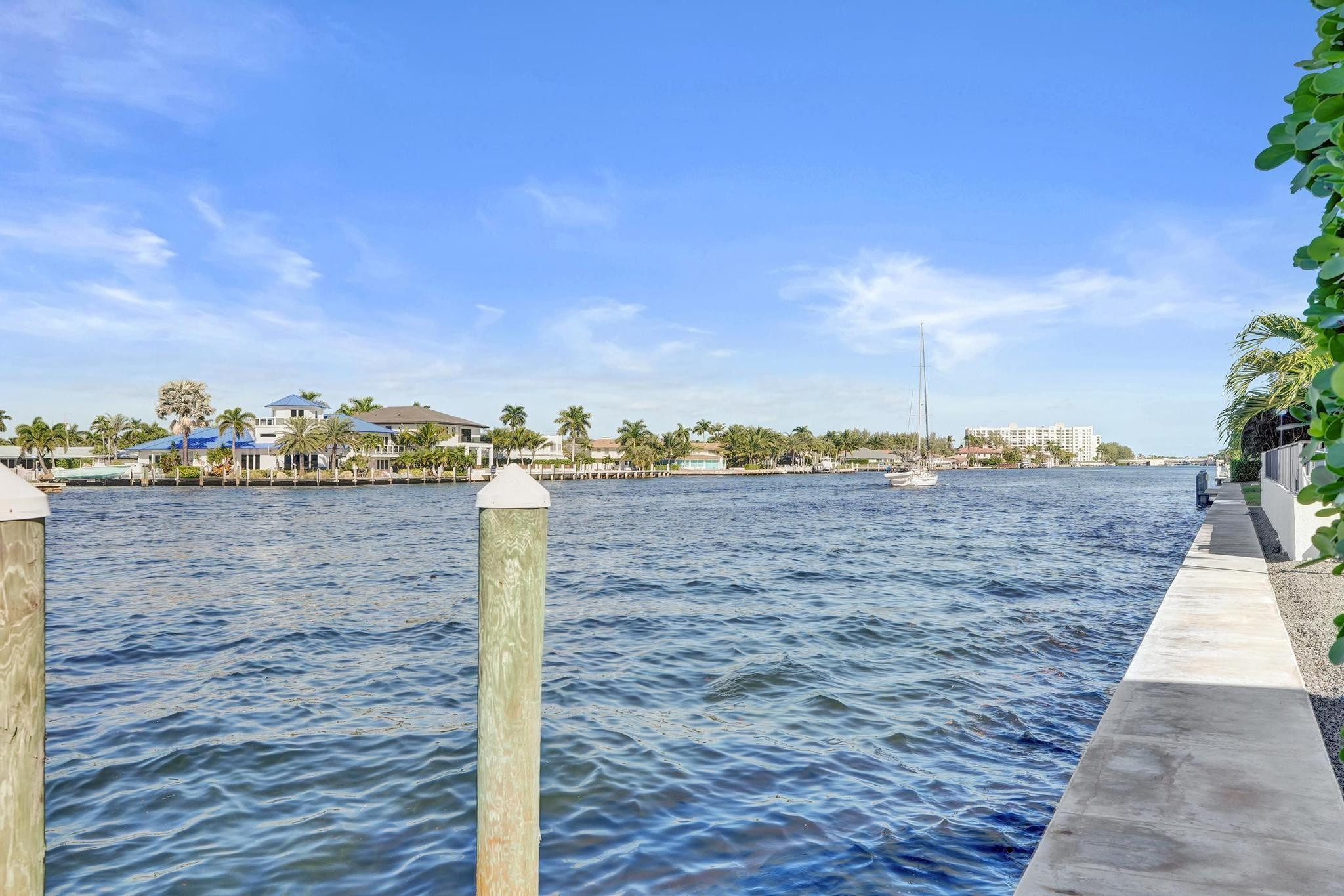 505 North Riverside Drive, Unit 7 Pompano Beach, FL 33062 - Photo 26 of 43 a view of a terrace