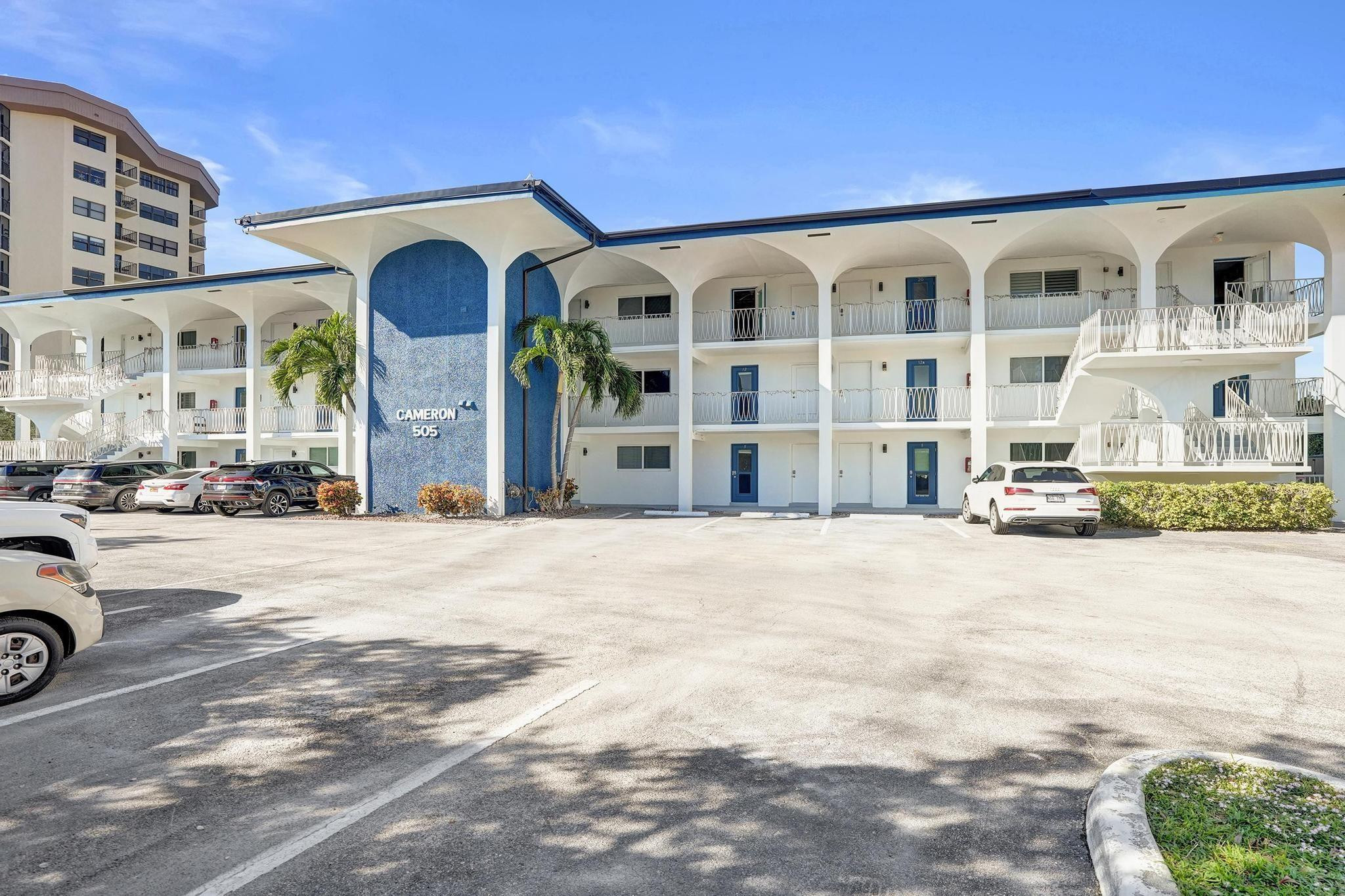 505 North Riverside Drive, Unit 7 Pompano Beach, FL 33062 - Photo 30 of 43 a view of a building with a street