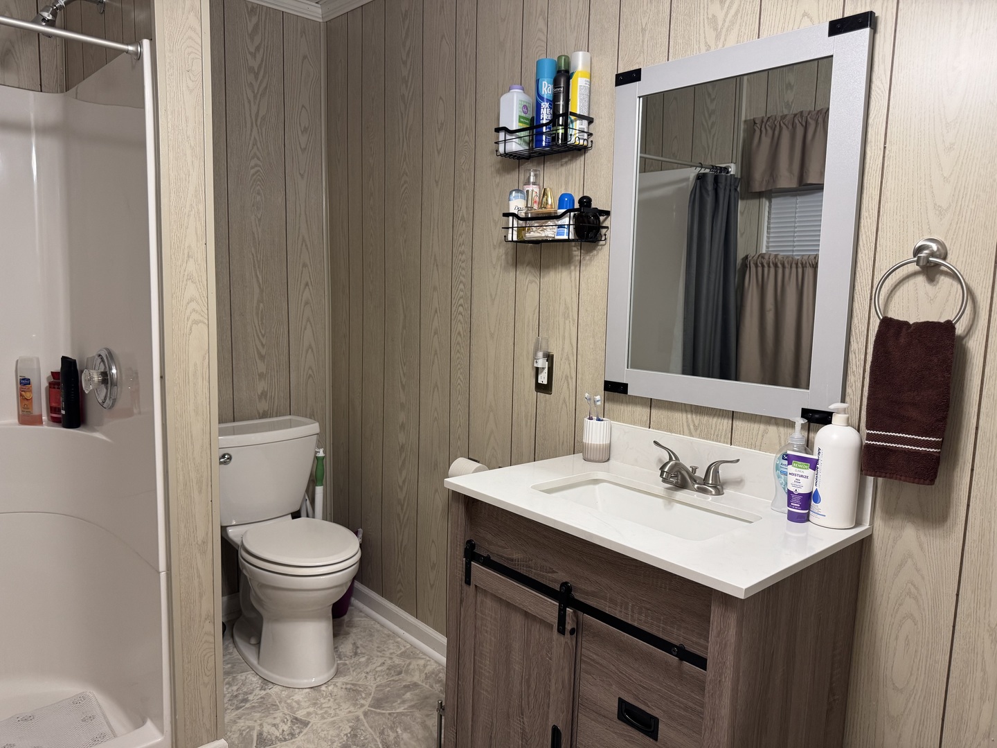 910 West Kennedy Road Braidwood, IL 60408 - Photo 18 of 23 a bathroom with a sink toilet and shower