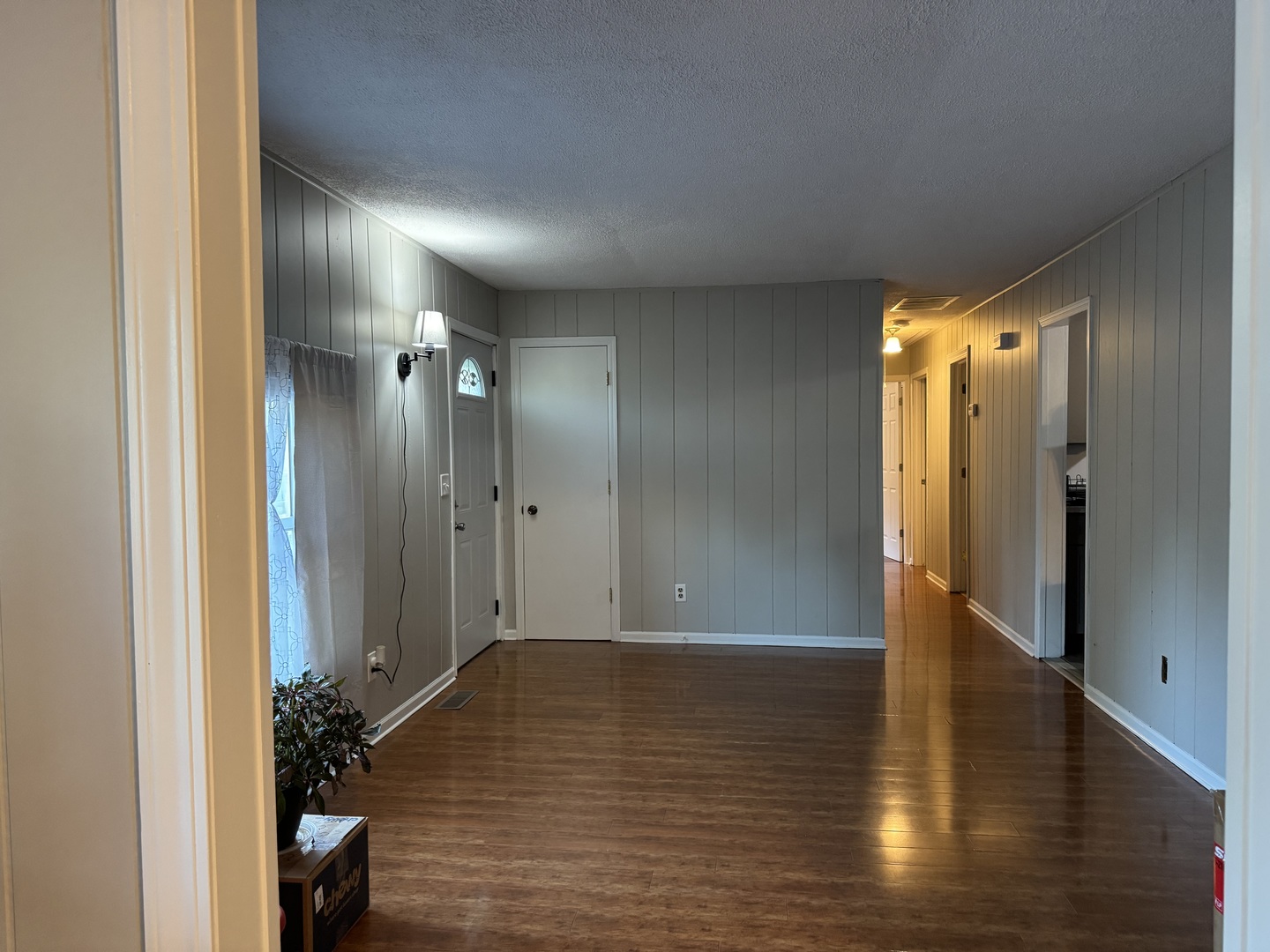 910 West Kennedy Road Braidwood, IL 60408 - Photo 6 of 23 a view of empty room with wooden floor
