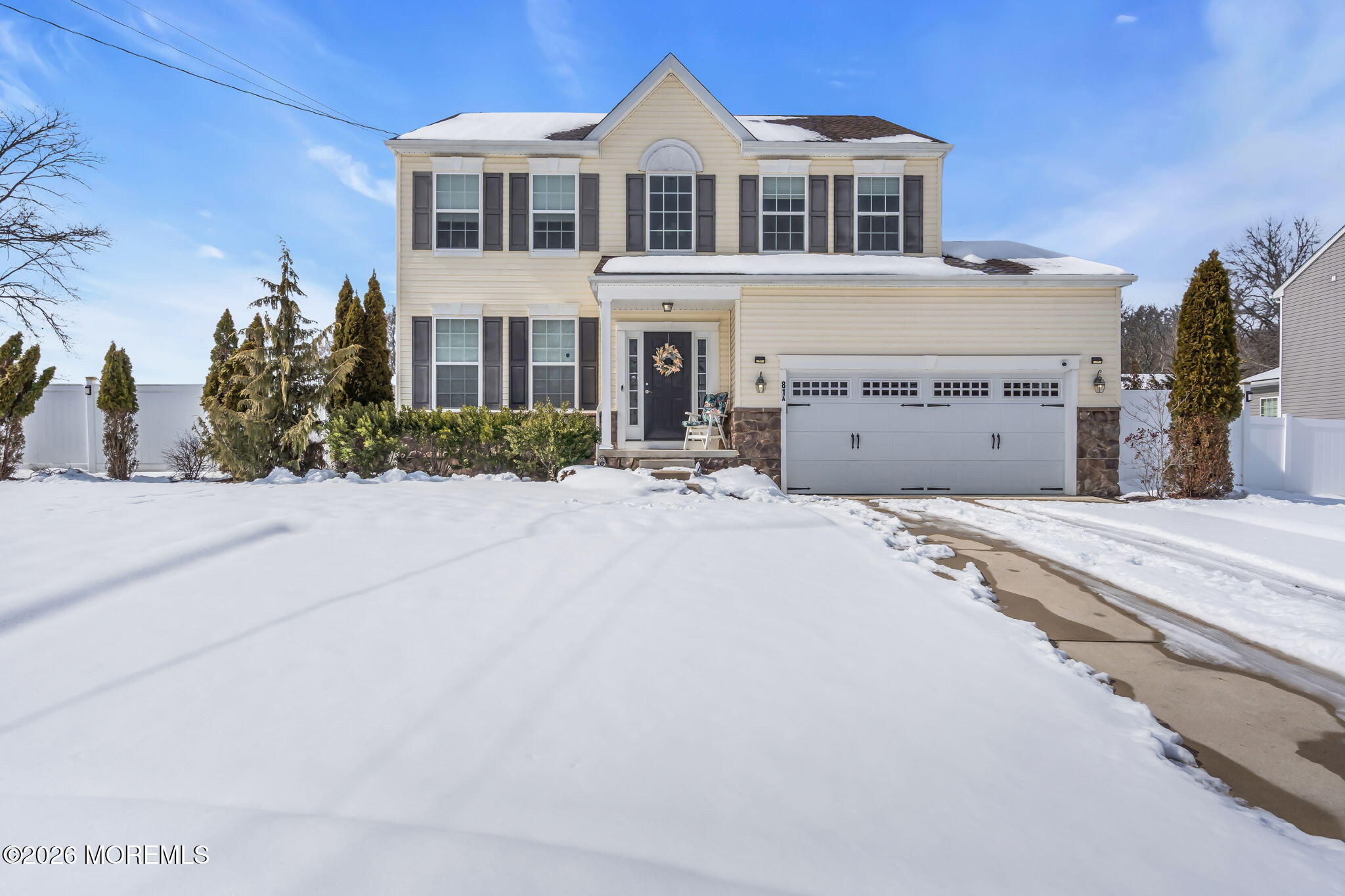 81B North Locust Avenue, Unit A Marlton, NJ 08053 - Photo 5 of 87 a front view of a house with a yard