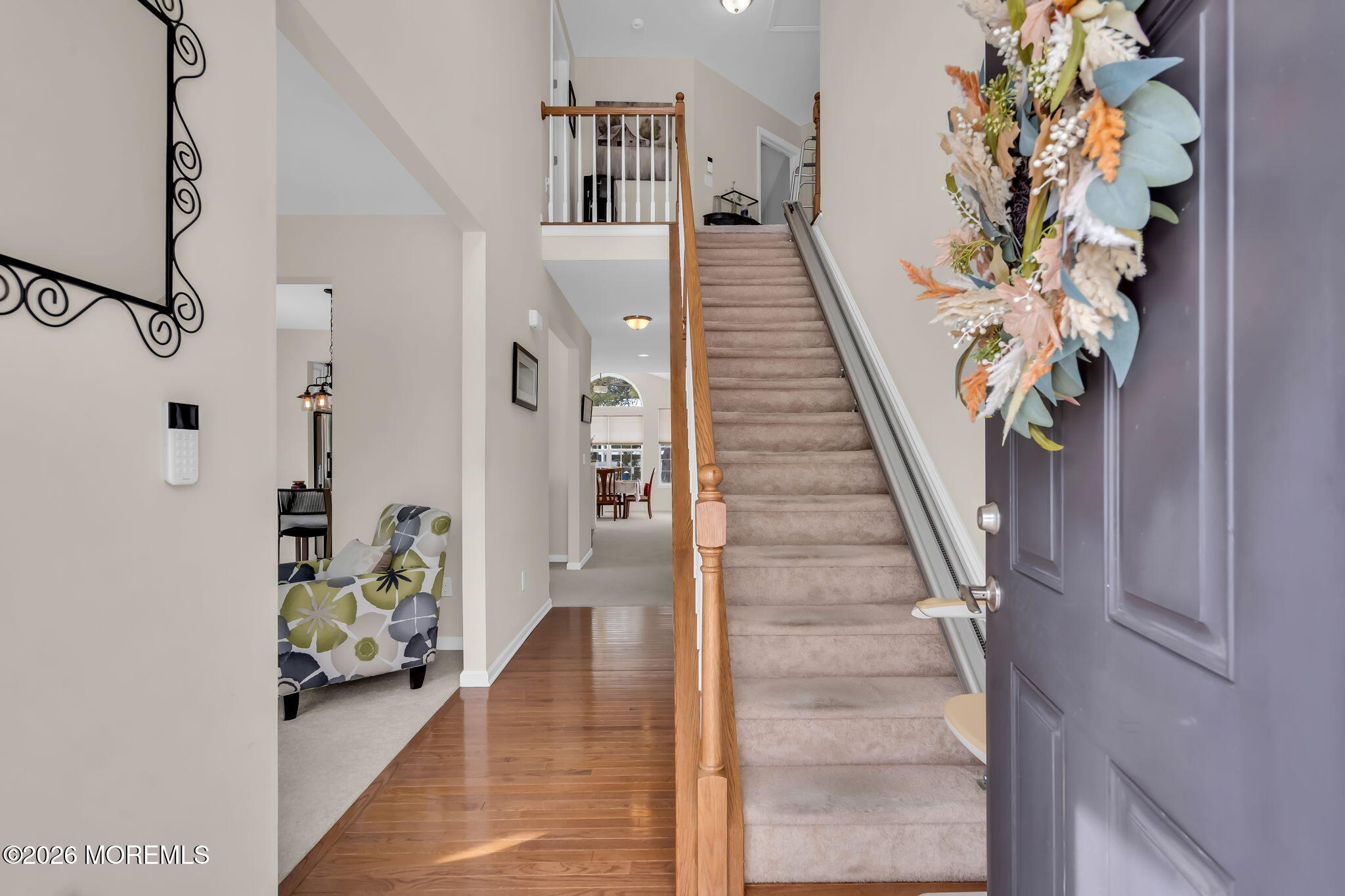 81B North Locust Avenue, Unit A Marlton, NJ 08053 - Photo 9 of 87 a view of entryway and hall with wooden floor