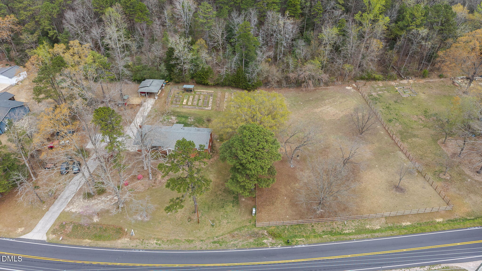 4315 Mitchell Mill Road Wake Forest, NC 27587 - Photo 2 of 3 Pasture with 730ft of farm fence