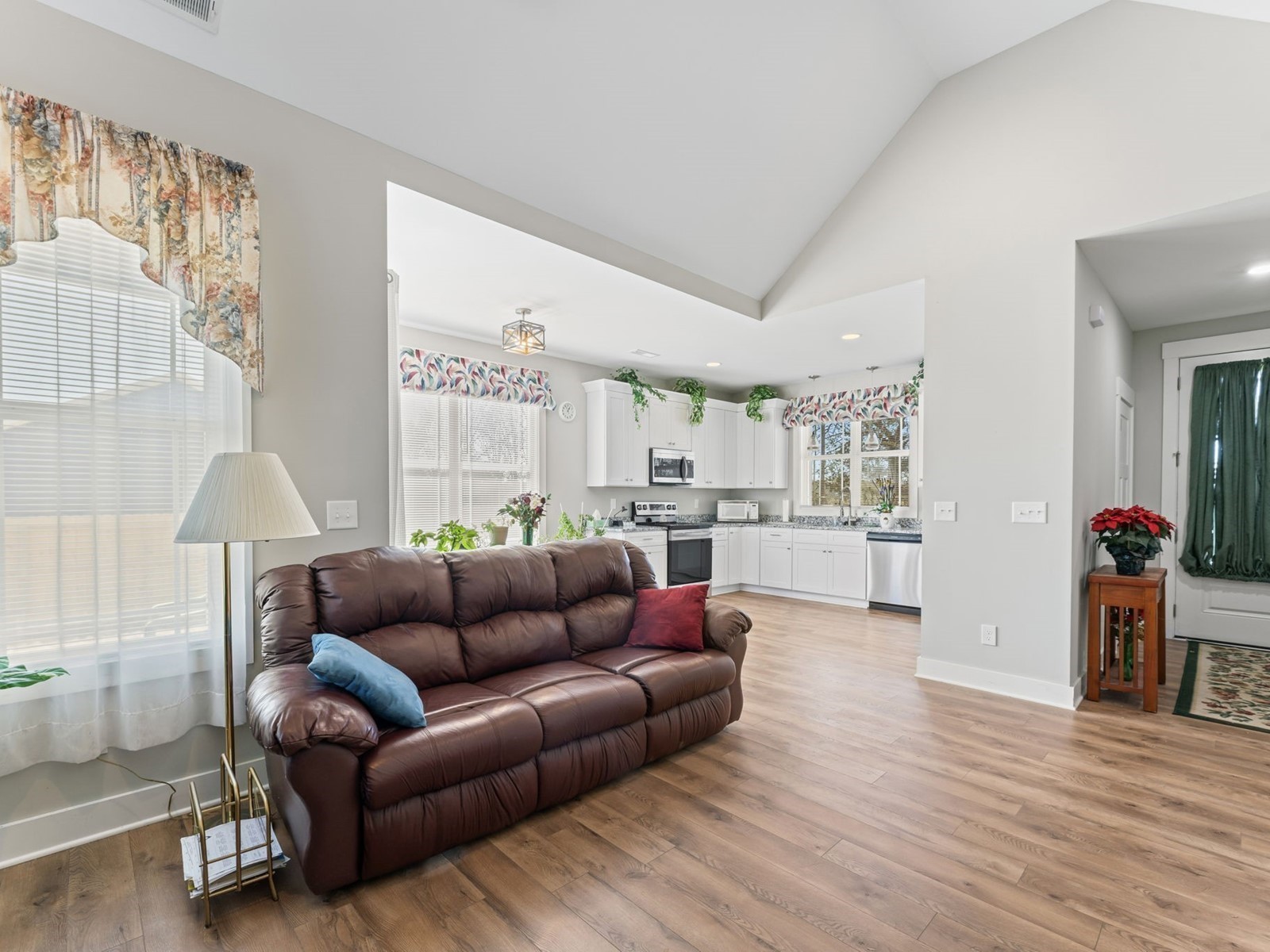506 Bill Fuson Road McMinnville, TN 37110 - Photo 3 of 22 a living room with furniture and a wooden floor