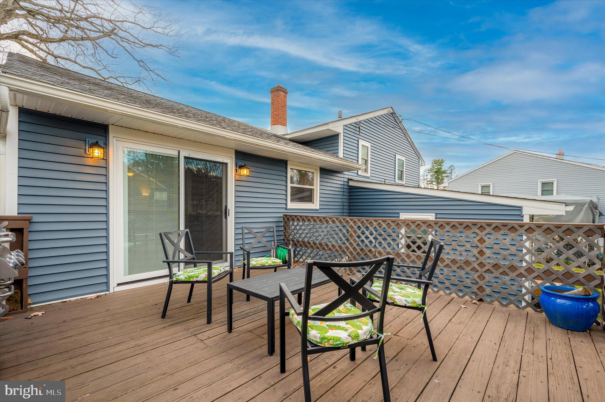 8 South Overhill Road Media, PA 19063 - Photo 34 of 39 Deck off the kitchen is easily accessible