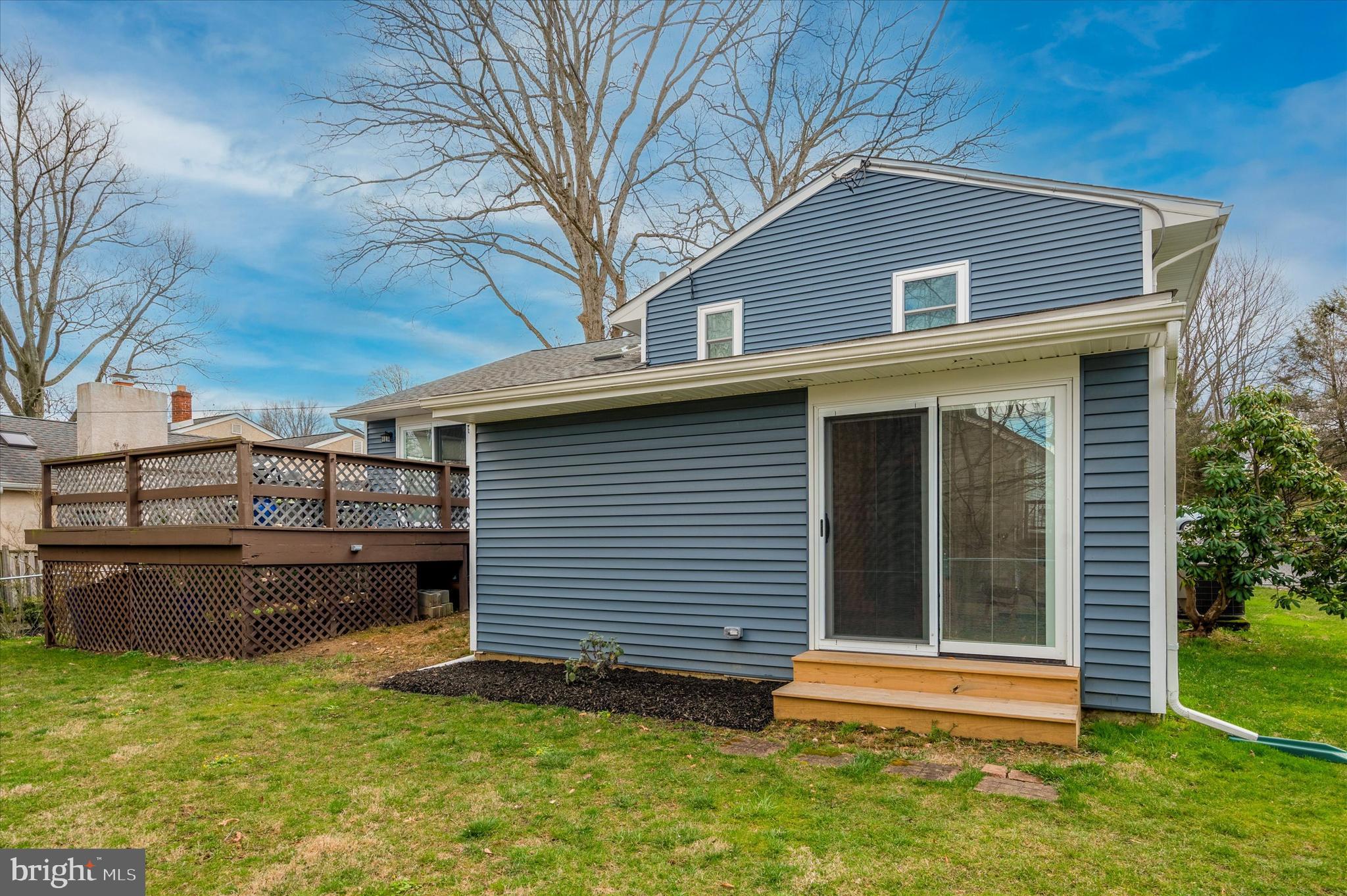8 South Overhill Road Media, PA 19063 - Photo 39 of 39 4th bed/office with sliding doors to backyard