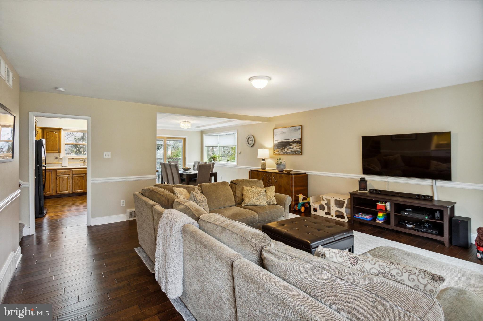 8 South Overhill Road Media, PA 19063 - Photo 7 of 39 Gorgeous hardwood flooring throughout main level