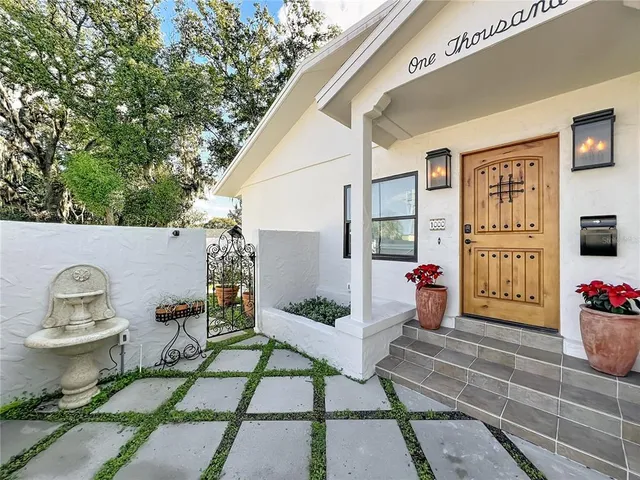 a view of outdoor space and patio