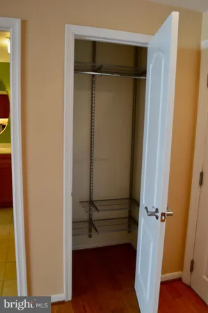 a view of walk in closet