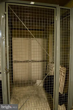 a view of a building with a window