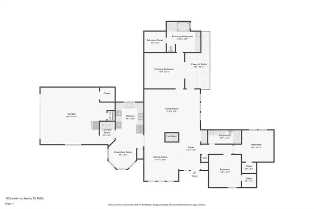 $499,000 | 103 Luther Lane, Heath, TX 75032