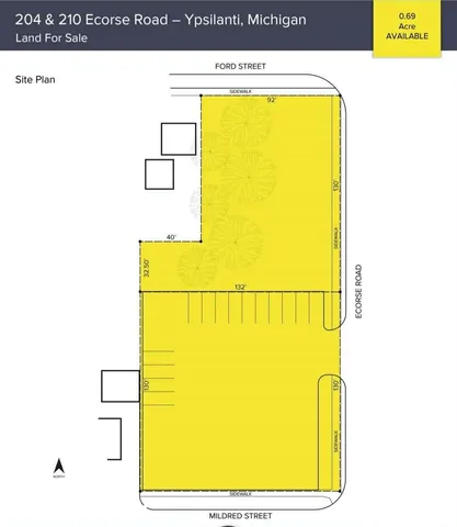 $69,000 | 210 Ecorse Road, Ypsilanti, MI 48198